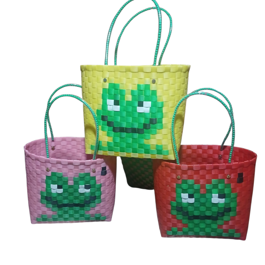 `BYET AYA handcrafted frog charm bag for women`
